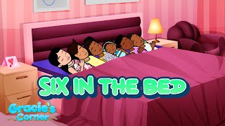 Six in the Bed  Counting with Gracie’s Corner  Kids Songs  Nursery Rhymes [upl. by Niuqram]