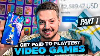 Earn Money Testing Games A Beginners Guide to Game Playtesting [upl. by Sal]