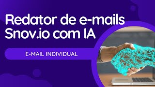 Usando o Assistente de IA Para Enviar Um Email [upl. by Nirual400]