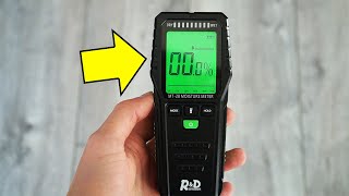 RDINSCOS RampD Pinless Moisture Meter Review Link Below 👇 [upl. by Iborian]