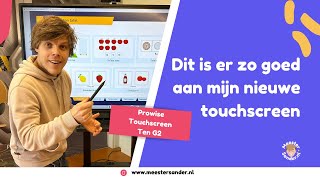 Dit is mijn nieuwe Digibord Prowise Touchscreen Ten G2 [upl. by Rosenkranz]