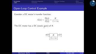 Master RSI  Lecture 1  Feedforward Control  Part 1 [upl. by Magnum]