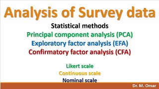 Statistical methods for Analysis of Survey data Likert scale [upl. by Eresed]