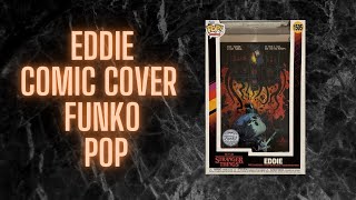 Funko Pop Stranger Things Eddie Comic Cover Unboxing [upl. by Aerdna]