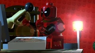 LEGO Marvel Super Heroes  Complete Deadpool Red Brick Guide amp How to Unlock Deadpool [upl. by Anihsak]