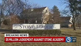 Judge grants 5 million prejudgment remedy against Stone Academy [upl. by Ahseekat]