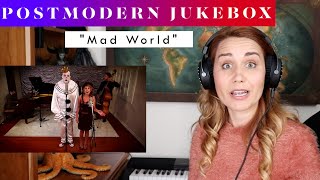 Postmodern Jukebox quotMad Worldquot ft Puddles Pity Party REACTION amp ANALYSIS by Vocal CoachOpera Singer [upl. by Adnuhs]