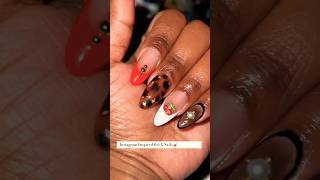 Trendy Instagram Inspired Gel X Nails gelxnails [upl. by Nadroj]