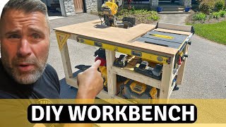 Build This Workbench for UNDER 200 [upl. by Nelehyram]