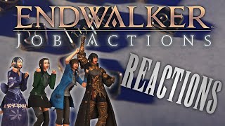 FFXIV Endwalker Job Actions Trailer Reactions [upl. by Takken]