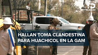 Hallan toma clandestina de combustible en calles de la GAM [upl. by Guarino]