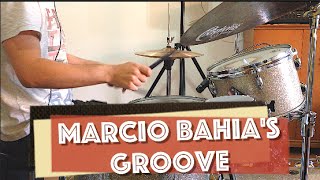 Transcrição do Groove de Marcio Bahia Marcio Bahia Drum Transcription [upl. by Aleunam]