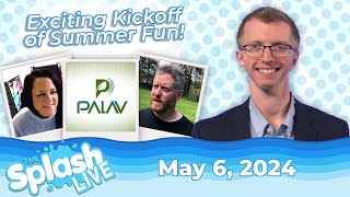 Disc Golf Volunteering and Summer Concerts  The Splash LIVE  May 6 2024 [upl. by Aimej367]