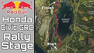 Forza Horizon 4  RedBull GRC Civic  Rally Stage [upl. by Sirraj]