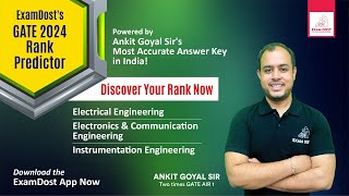 Best GATE2024 Rank Predictor Launched  Ankit Goyal  One Man Army [upl. by Yhtrod425]