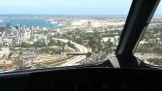 Landing San Diego  Volaris Flight 594 [upl. by Baese]