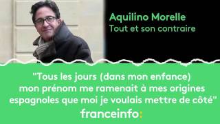 Aquilino Morelle quotMon prénom me ramenait à mes origines espagnolesquot [upl. by Nevai]