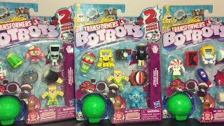 Transformers BotBots Series 2 Hasbro Swag Stylers Packs Unboxing amp Review [upl. by Alleon]