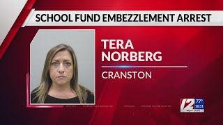 Police Cranston School Committee member stole PTO funds [upl. by Dowell]