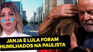 Lula e Janja são EXPULSOS da Paulista Boulos FOGE e Globo sofre apagão [upl. by Volotta]