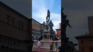 Italy  Piazza del Nettuno Bologna Italien bologna [upl. by Beyer]