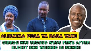 GIDEON MOI THROWS 2 LAVISH WEDDING FOR HIS 2ND BORN SON DAVID KIMOI WHO REJECTED THE MOIS WEALTHY [upl. by Aidaas]