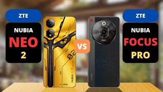 ZTE Nubia Neo 2 vs ZTE Nubia Focus Pro  PHONE COMPARISON [upl. by Elfrieda]