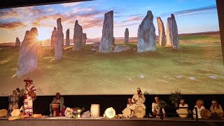 Festival du film chamanique de Sarlat Elima Dely Mputu singing with celtic drums [upl. by Rosabelle131]