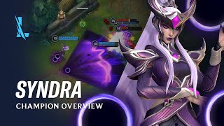 Syndra Champion Overview  Gameplay  League of Legends Wild Rift [upl. by Reid129]