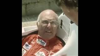 Murray Walker driving 1983 McLaren F1 car RIP [upl. by Ttelracs]