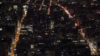 Etats Unis New York Most beautiful view on the world Empire State building by night [upl. by Enyrat630]