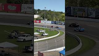 Jennerstown Speedway 4 Cylinder Spin 1 [upl. by Nylesoj421]