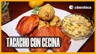 Como preparar tacacho con cecina  Ciberoteca [upl. by Rella]