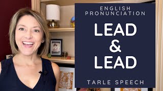 How to Pronounce LEAD amp LEAD American English Heteronym Pronunciation Lesson learnenglish [upl. by Lleinnad]