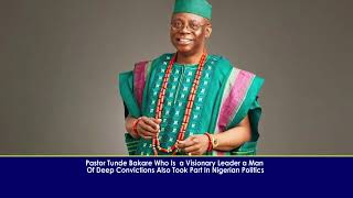 PASTOR TUNDE BAKARE 70 BIRTHDAY ANNIVERSARY [upl. by Aytida]