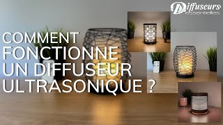 Comment fonctionne un diffuseur ultrasonique   Diffuseur ultrasonique dhuile essentielle [upl. by Hnahym670]