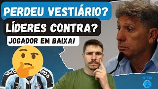 GRÊMIO RENATO PERDEU VESTIÁRIO LÍDERES CONTRA  O JOGADOR QUE ERRA MUITO E QUASE NINGUÉM PERCEBE [upl. by Thais]