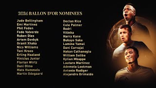 Ballon dOr 2024 Nominees revealed with Messi and Ronaldo NOT included  Morning Footy  CBS Sports [upl. by Enirehtahc]