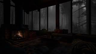 Otro Dormitorio Acogedor Duermes Junto A La Chimenea En Una Noche De Tormenta En El Bosque [upl. by Iohk703]