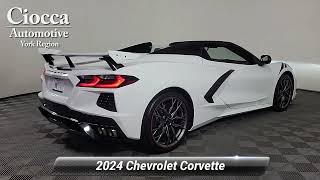 Used 2024 Chevrolet Corvette 3LT York PA C3304A [upl. by Ernst]