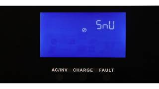 SRNE inverter Key setting [upl. by Ynatil]