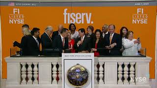 Fiserv Inc NYSE FI Rings The Opening Bell® [upl. by Betsey]