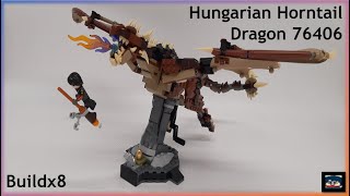 LEGO Hungarian Horntail Dragon 76406 buildx8  Harry Potter [upl. by Mcconnell]