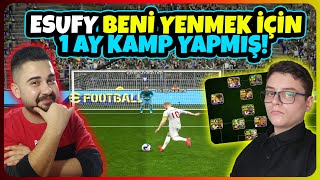 ESUFY BENİ YENMEK İÇİN 1 AY KAMP YAPMIŞ YENİ HESABIYLA GELMİŞ eFootball Mobile 2025 [upl. by Rancell]