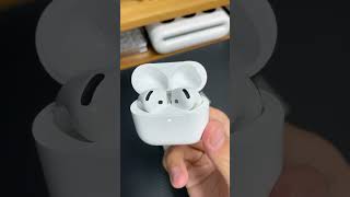 Unboxing Apple AirPods 4 Wireless Earbuds shorts shortvideo [upl. by Ecnarretal298]