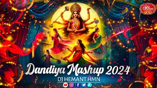 Navratri  Dandiya Mashup 2024  Bollywood Dandiya 2024  Navratri Garba  Garba  DJ HEMANT HMN [upl. by Kym2]