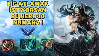 Lig atlamak isteyen TRYNDAMERE mainlesin  TRYNDAMERE VS Sett LEAGUEOFLEGENDS [upl. by Selbbep370]