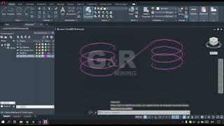 AutoCAD y ObjectARX  Diseño de rampas Underground [upl. by Erdnael]