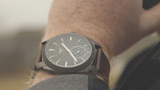 Fossil Q Hybrid Smartwatch Review  Stainless Steel Edition [upl. by Eednarb]