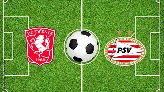 Twente v PSV  Samenvatting  Eredivisie 2324  Football Simulation PES 21 [upl. by Robers]